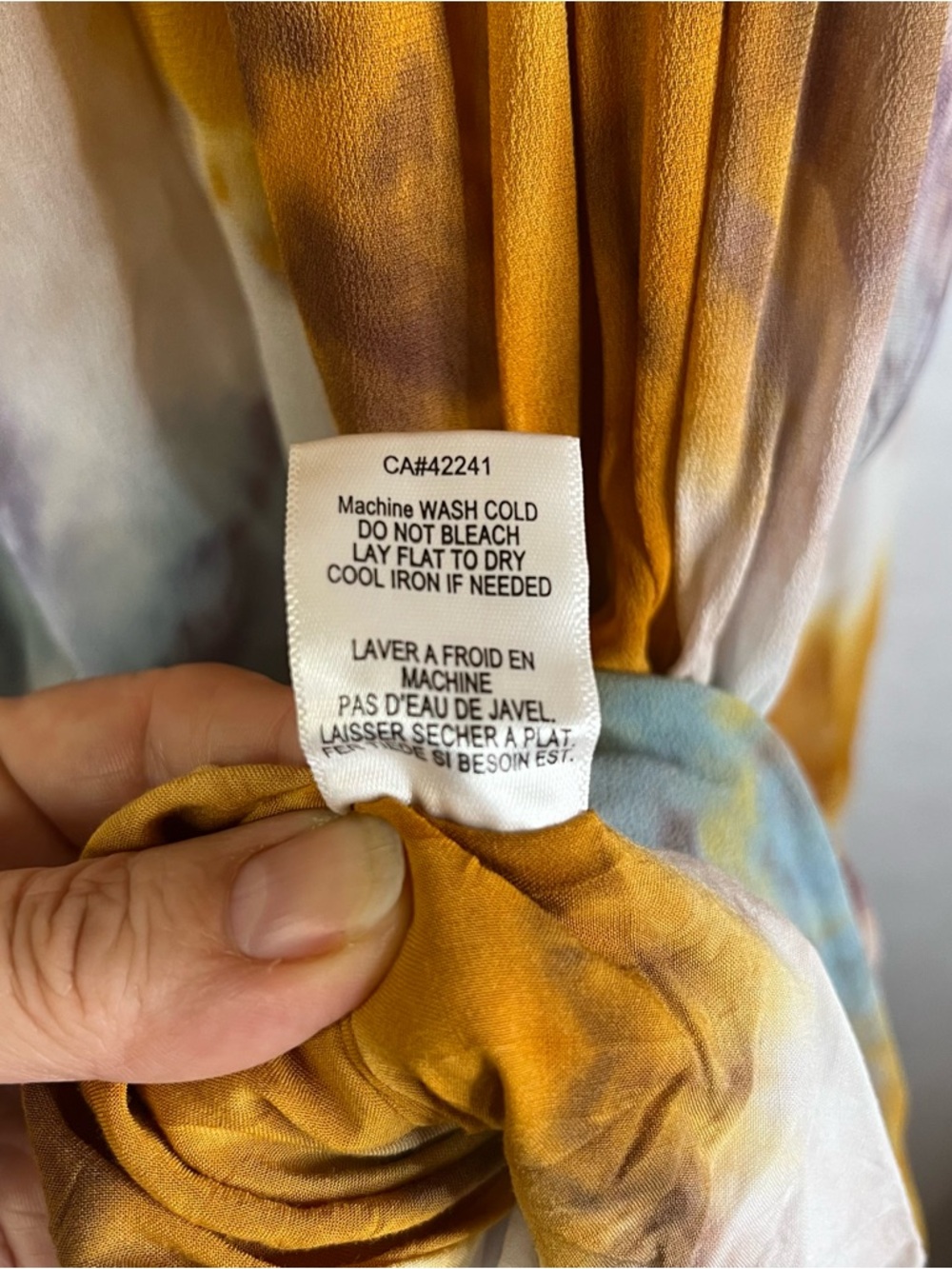 Young Fabulous & Broke Maxi Dress Tie Dye Small Multicolor NWOT - Picture 8 of 8